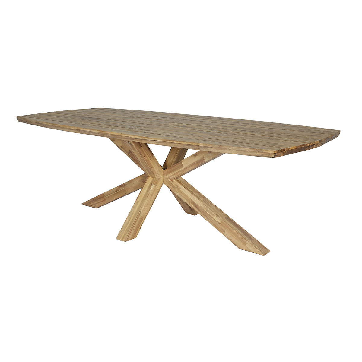 New Porto 8 Seat Rectangular Dining Set - Sandstone
