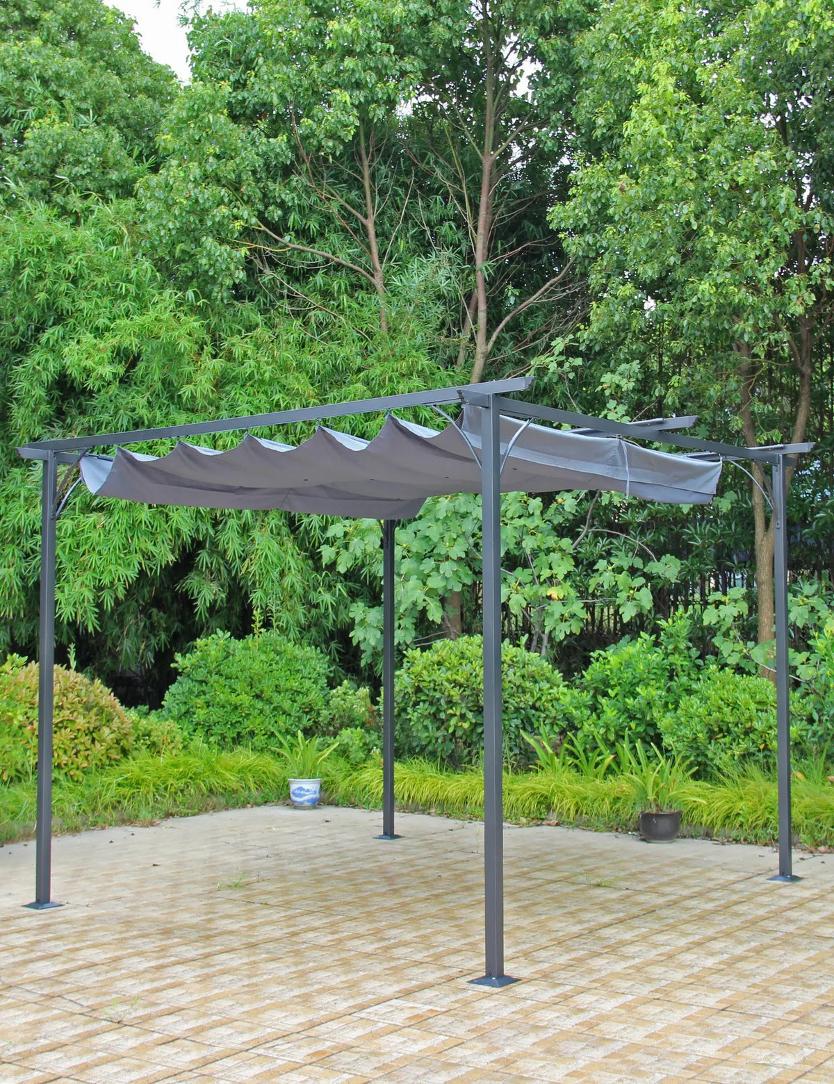 Prague Pergola Gazebo - 3.5M x 3.5M