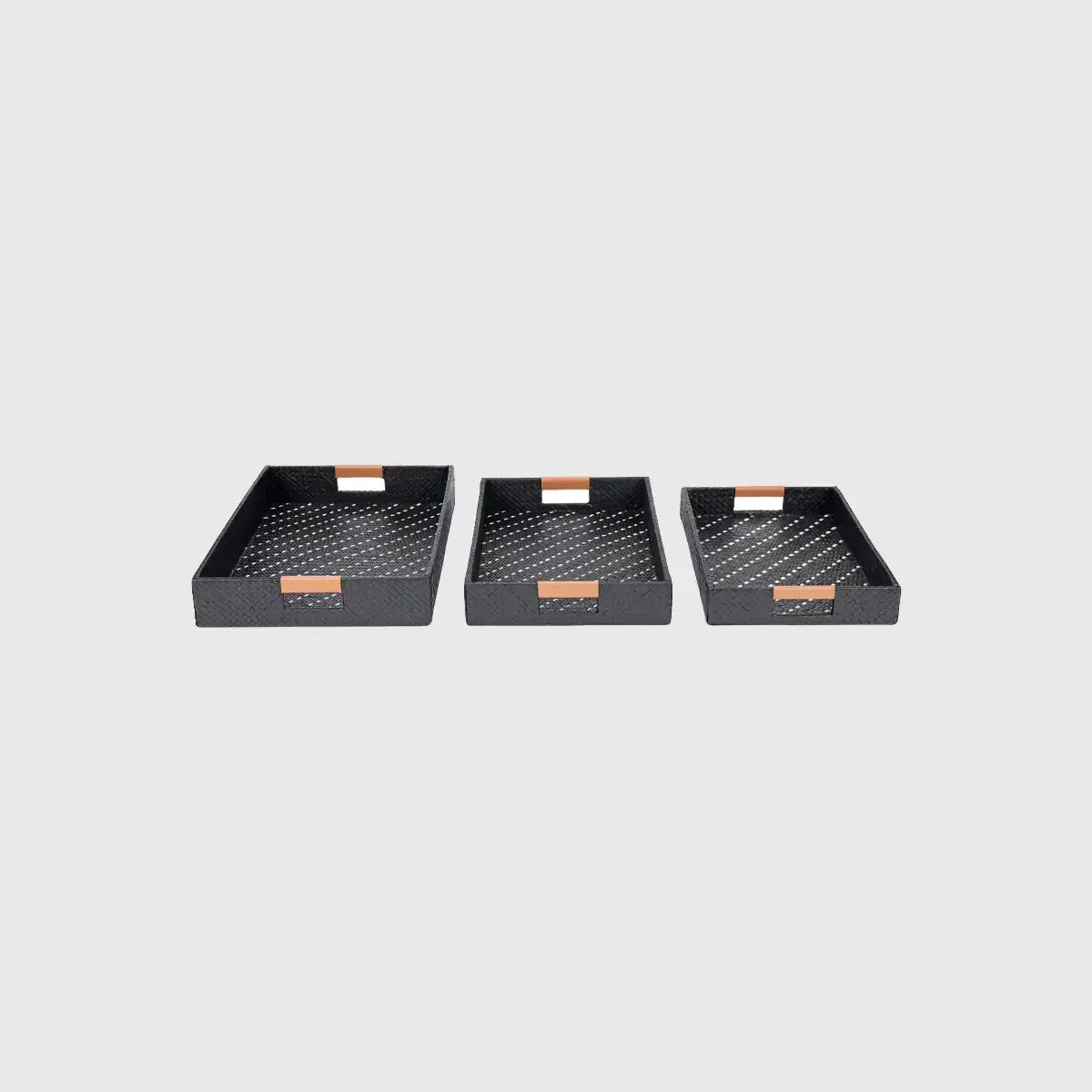 Palm Black Trays