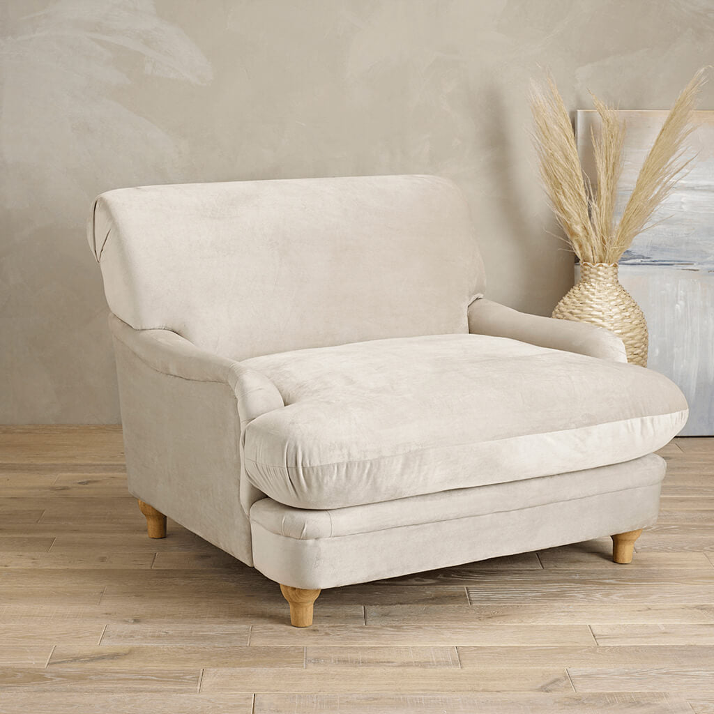 Plumpton Peacock Blue Chair