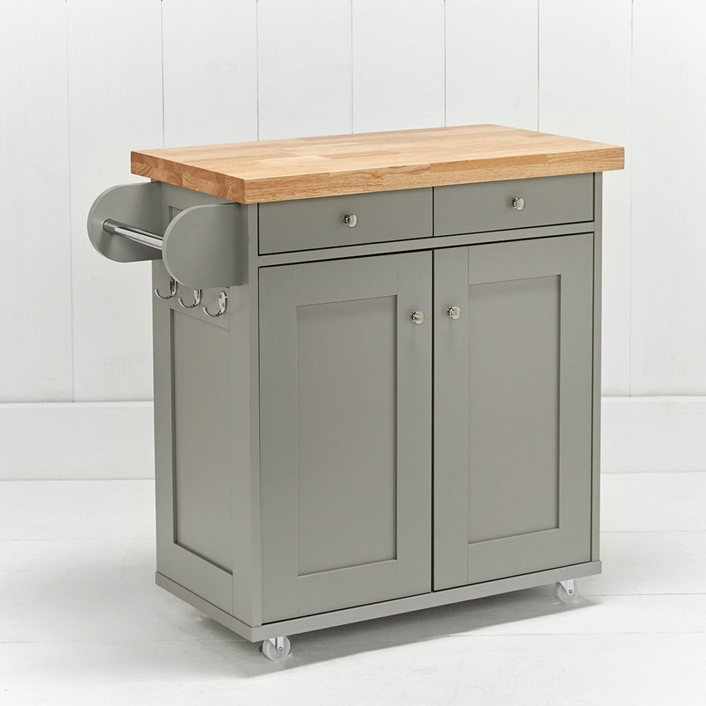 Portland Grey Kitchen Island
