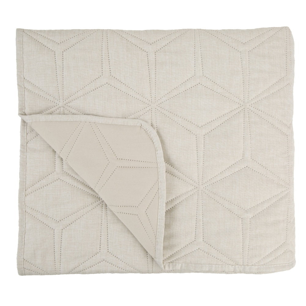 Lombardi King Cream Quilt