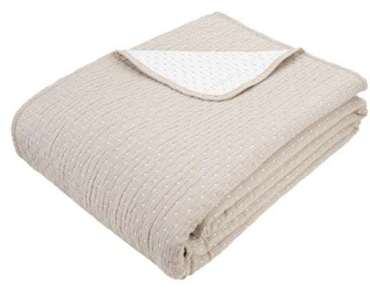 Levi Taupe King Quilt