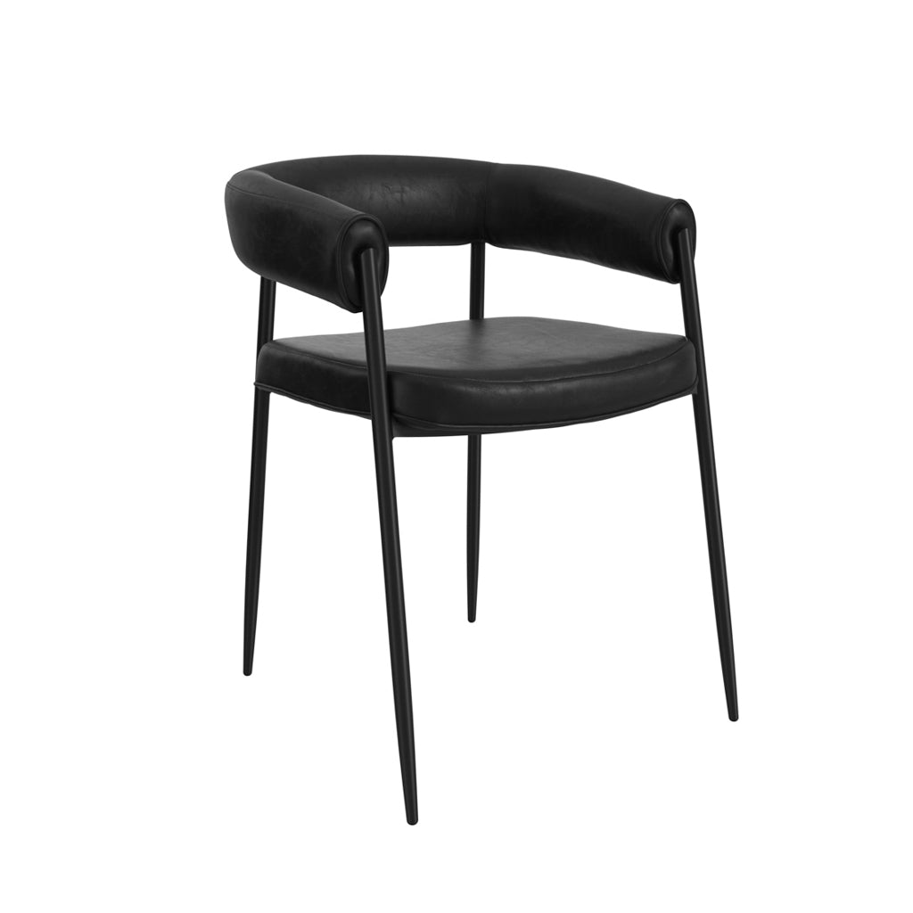 Queens Black Dining Chair