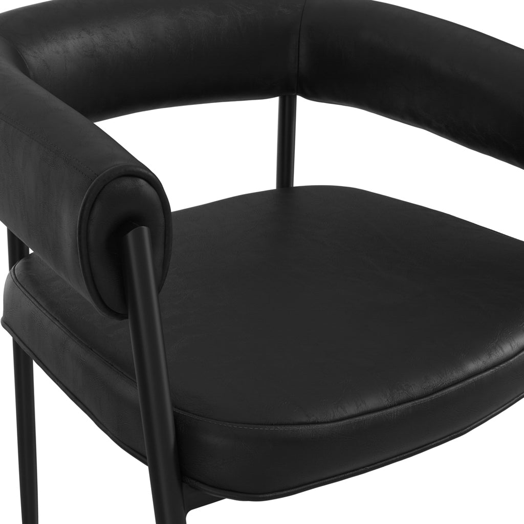 Queens Black Dining Chair