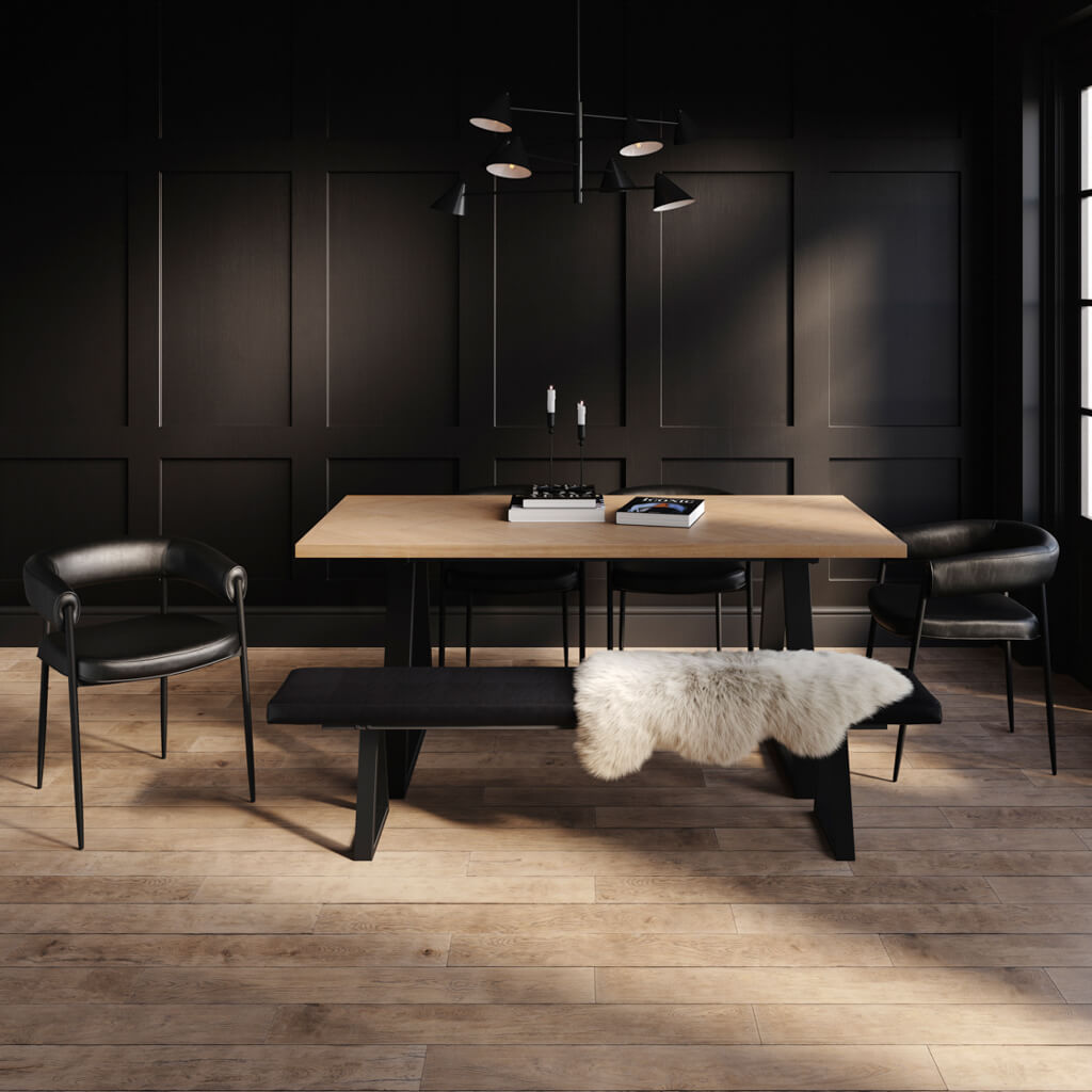 Queens Black Dining Chair