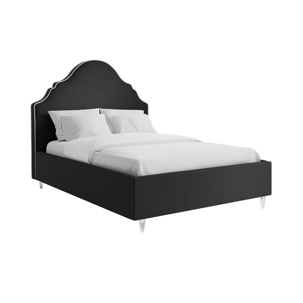 Quince Onyx Double Bed