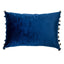 Nappa Navy & Grey Fibre Filled Cushion