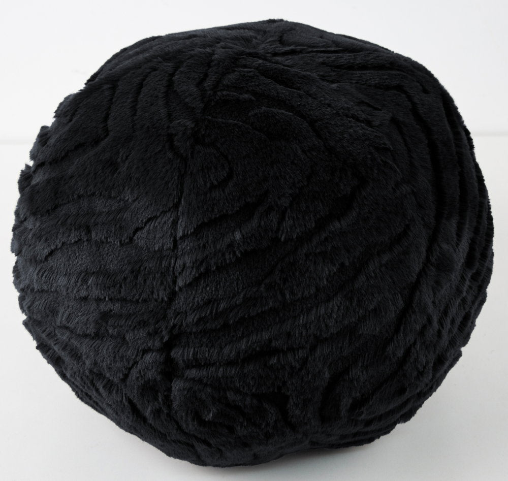 Paul Moneypenny Ziggy Round Black Cushion