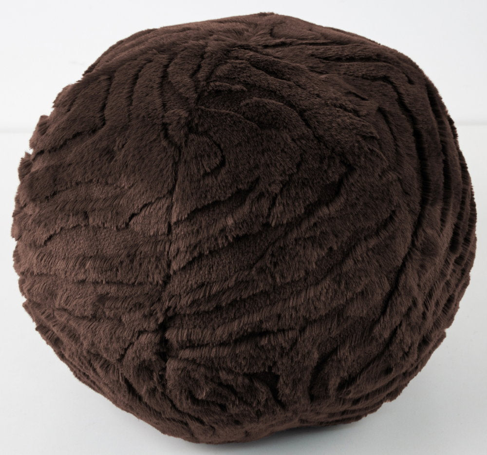 Paul Moneypenny Ziggy Round Choc Cushion
