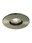 GU10 mains voltage recessed luminaire with interchangeable aluminium bezels - Bronze
