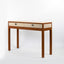 Ralf Console and Ottoman in Jute