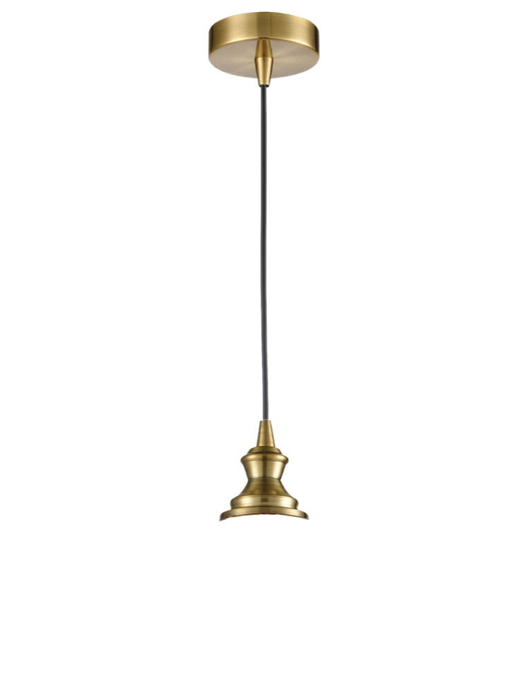 Refract Aged Brass Single Pendant Only