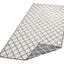 Reversible Indoor-Outdoor Geometric Flatweave Rug