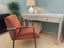 Campden Club Chair | Rust Orange