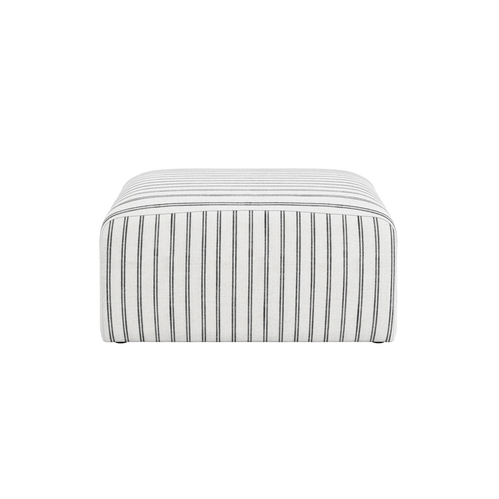 Ryder Thick Stripe Pouffe
