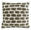 Small Ridge Olive Cushion