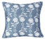Small AVA Blue Cushion