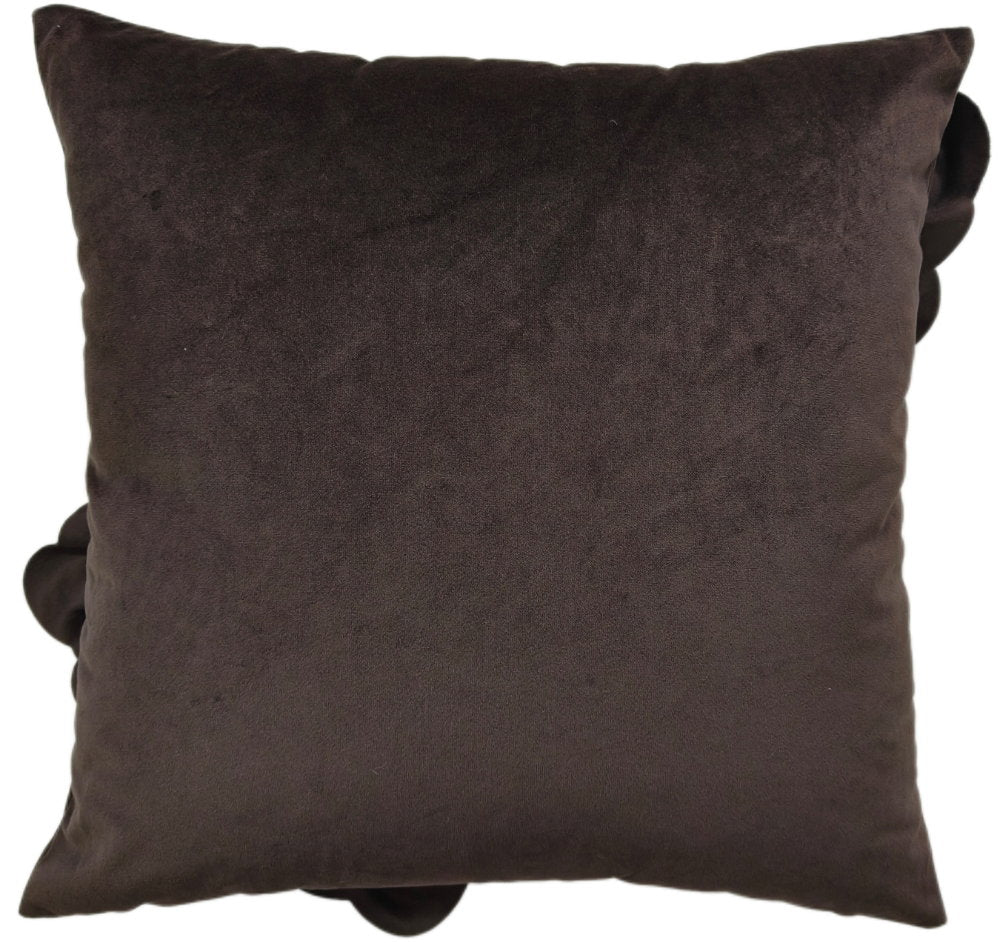 Paul Moneypenny Bloomingwonderful Choc Cushion