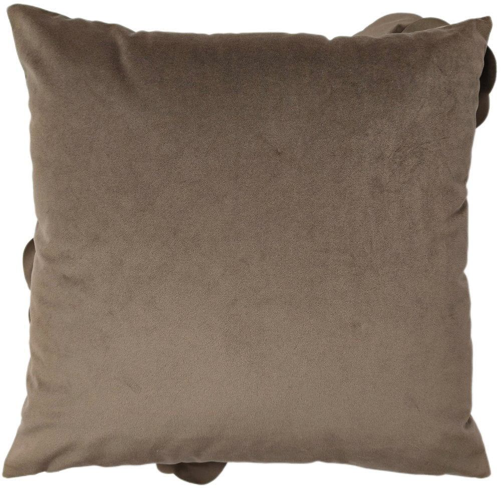 Paul Moneypenny Bloomingwonderful Taupe Cushion