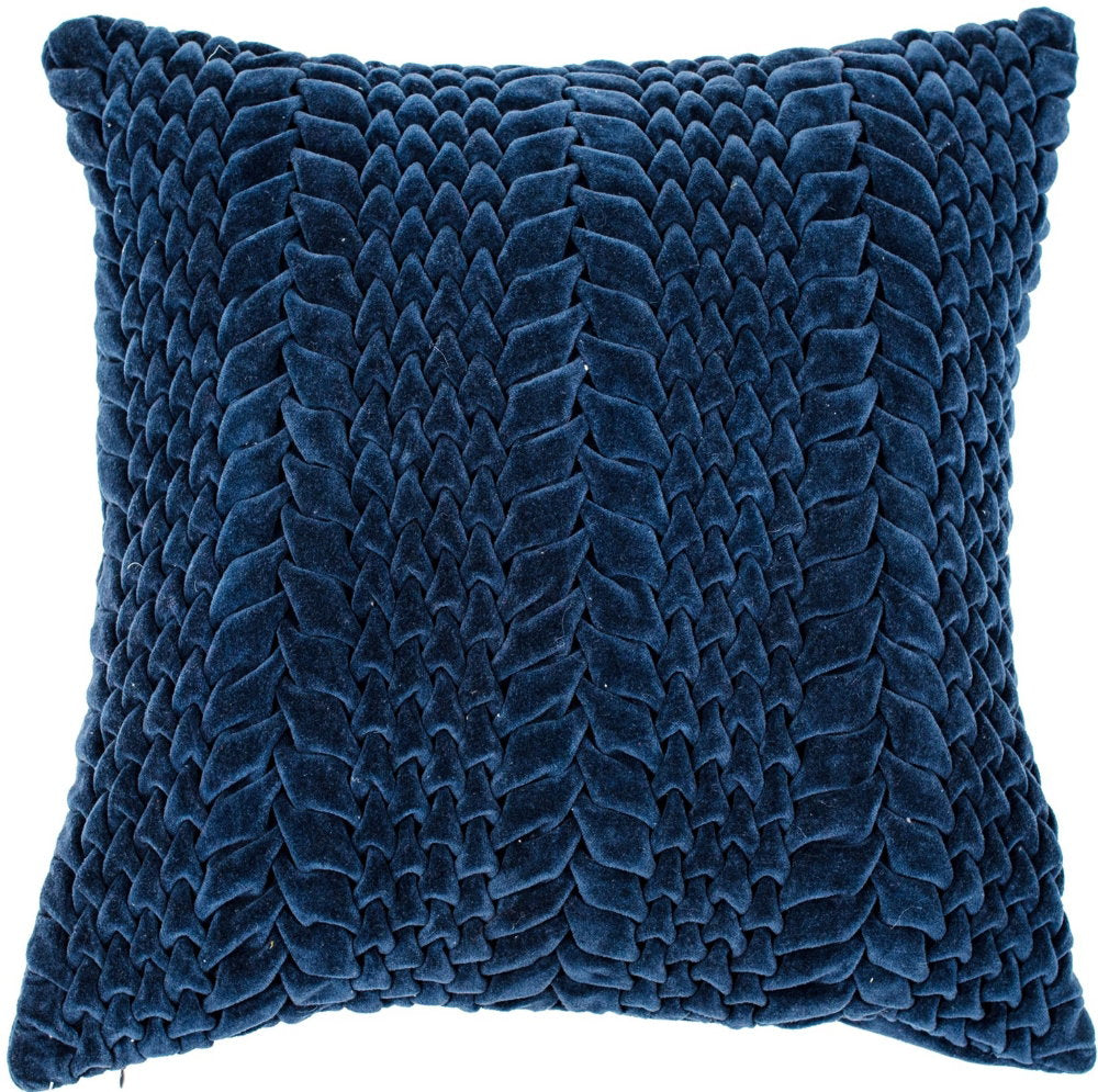 Dunand Blue Cushion