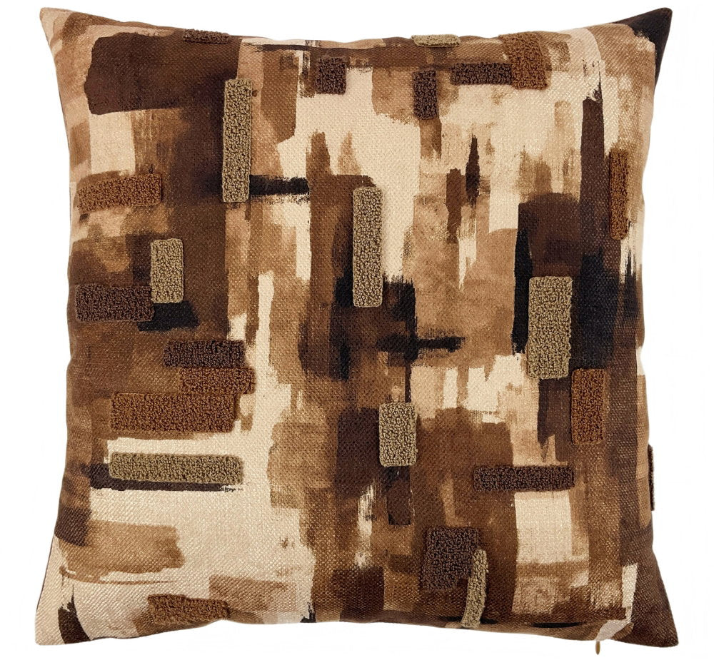 Malini Homestead Brown Cushion