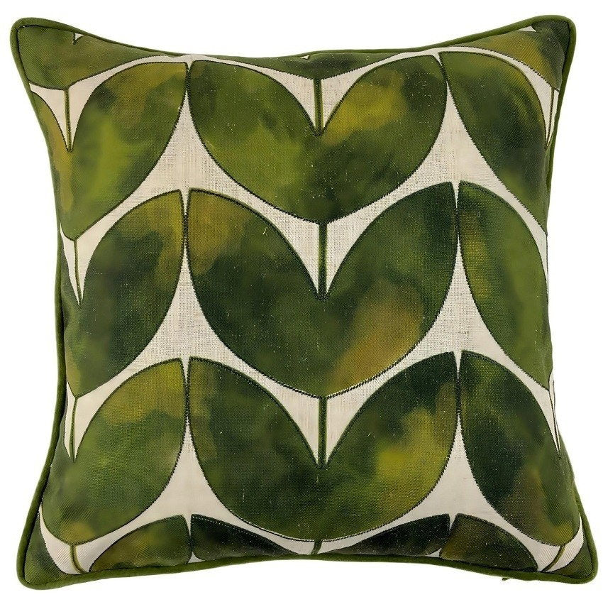 Small Lula Olive Cushion