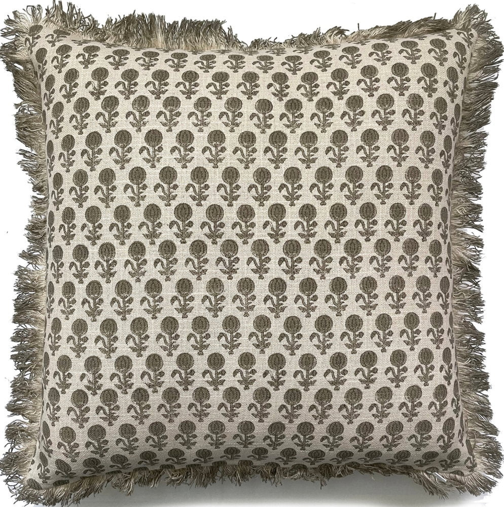 Malini Navari Grey Cushion