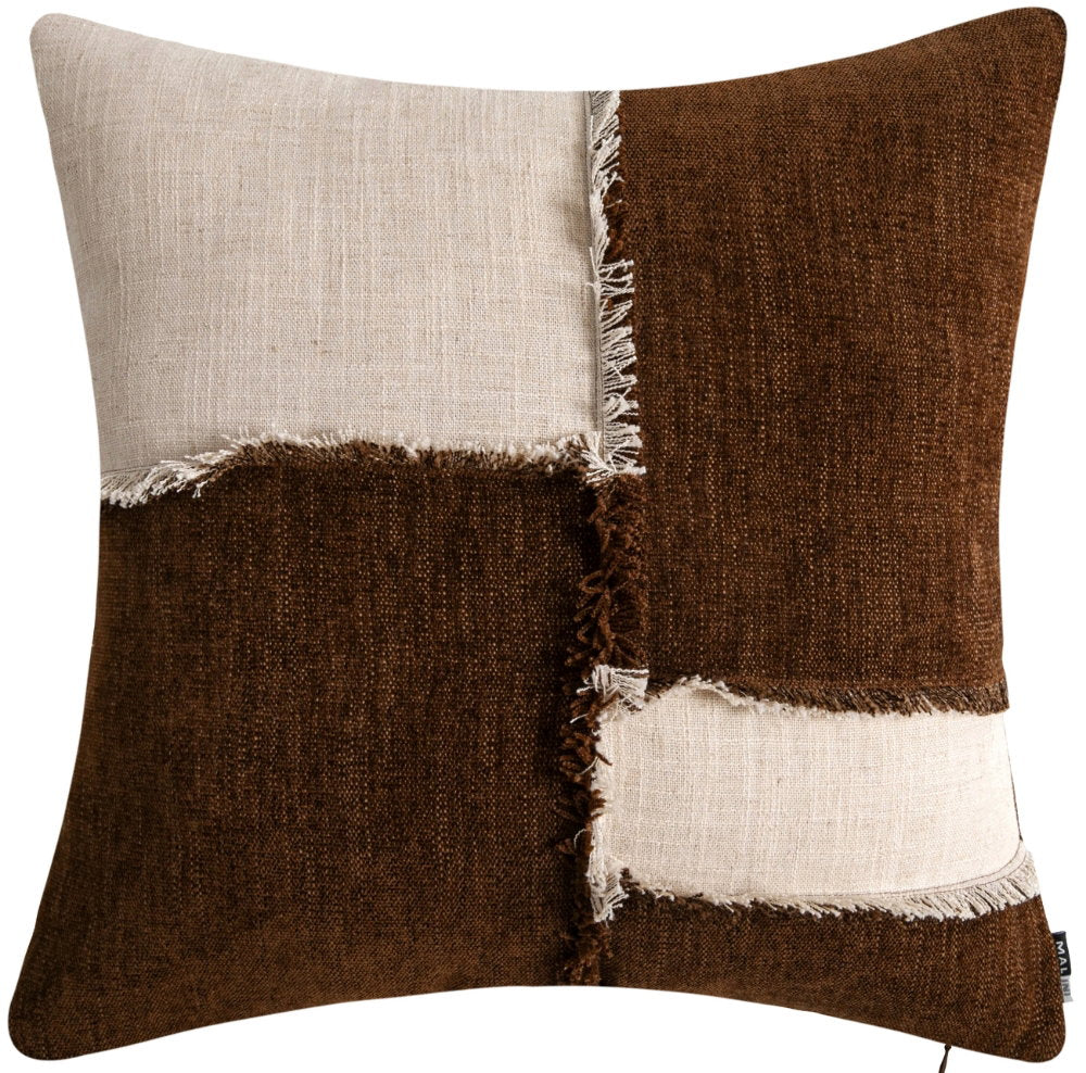 Malini Otis Brown Cushion