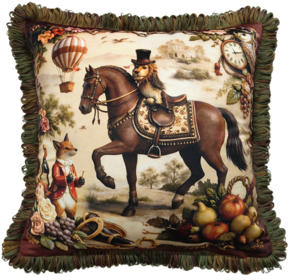 Paul Moneypenny Ridingsolo Cushion
