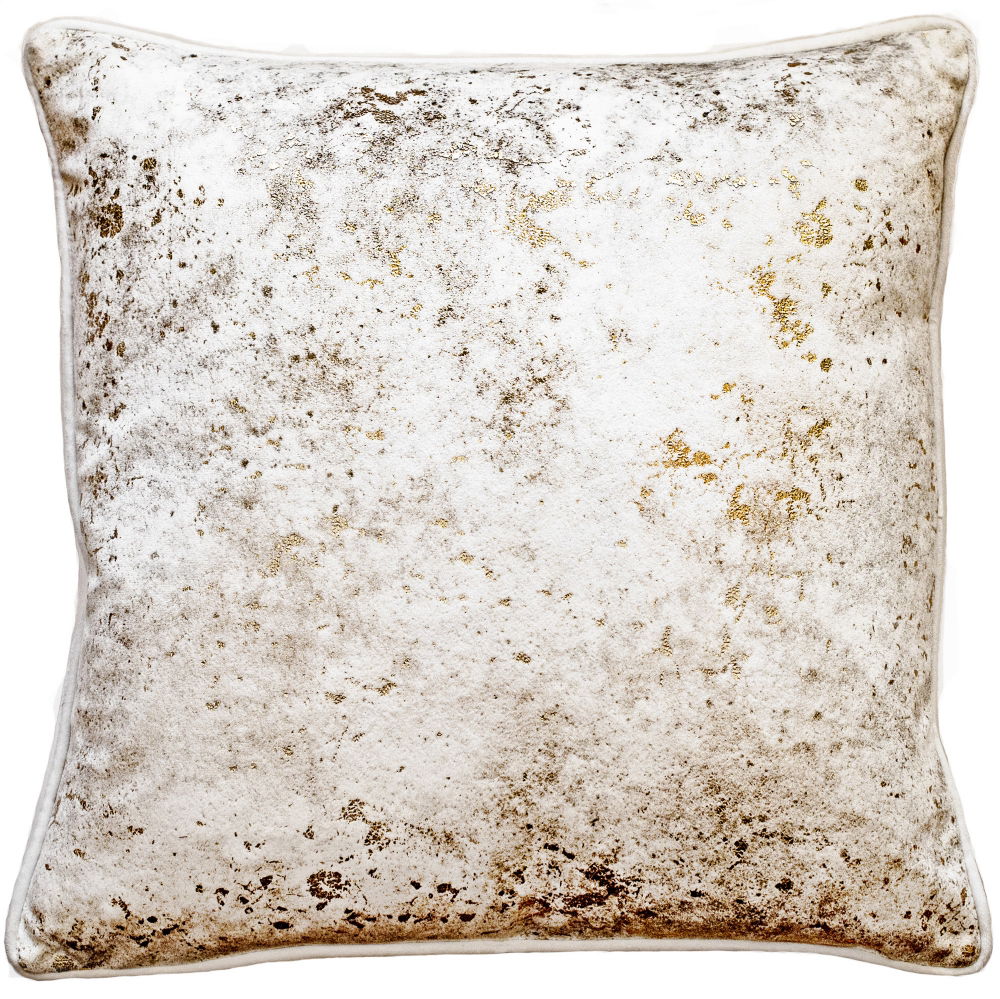 Malini Shimmer Ivory Cushion