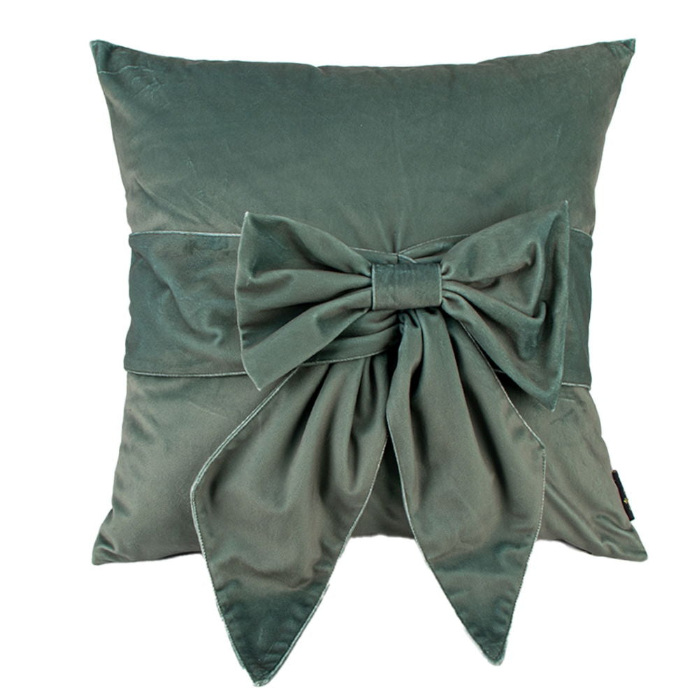 Paul Moneypenny Tiedup Sage Cushion