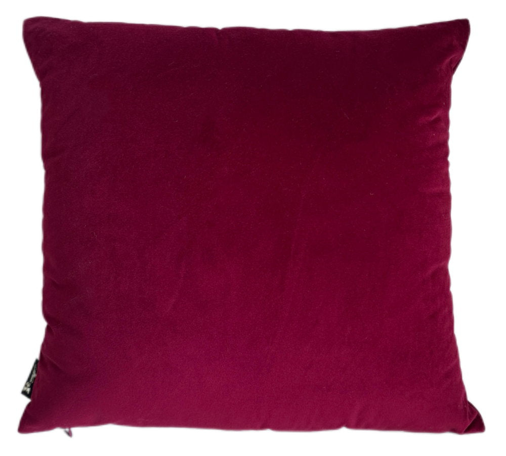 Paul Moneypenny Tiedup Scarlet Cushion
