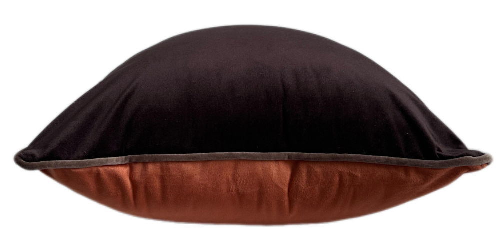 Paul Moneypenny Twofaced Orange/Choc Cushion