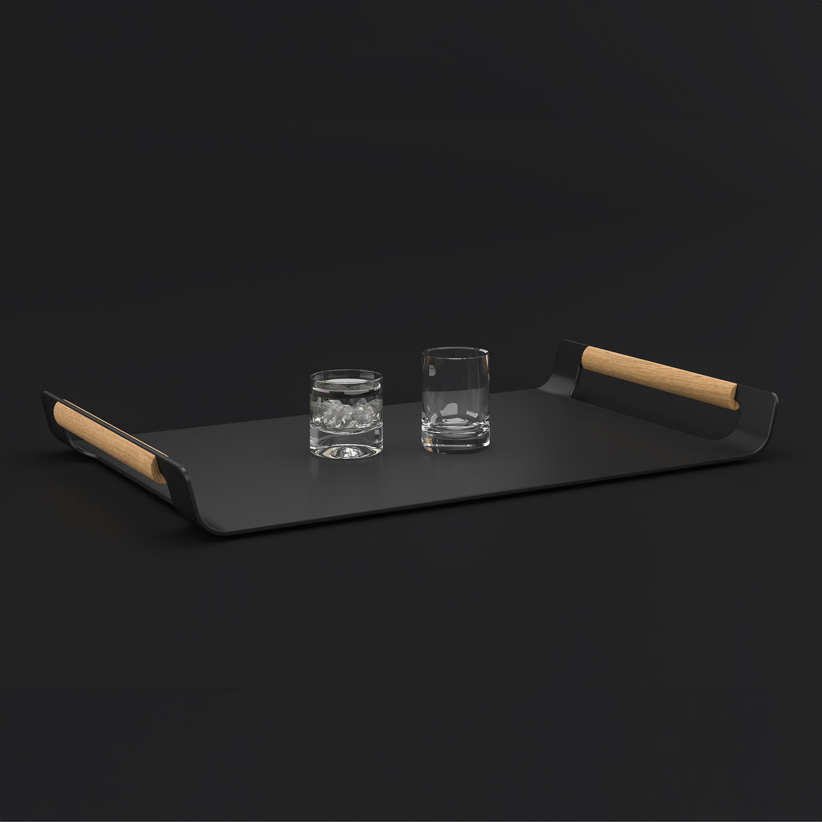 Selene Aluminium Tray - Grey