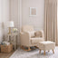 OTI Nursery Soother Nursing Chair and Footstool Oat Ted House of Isabella UK