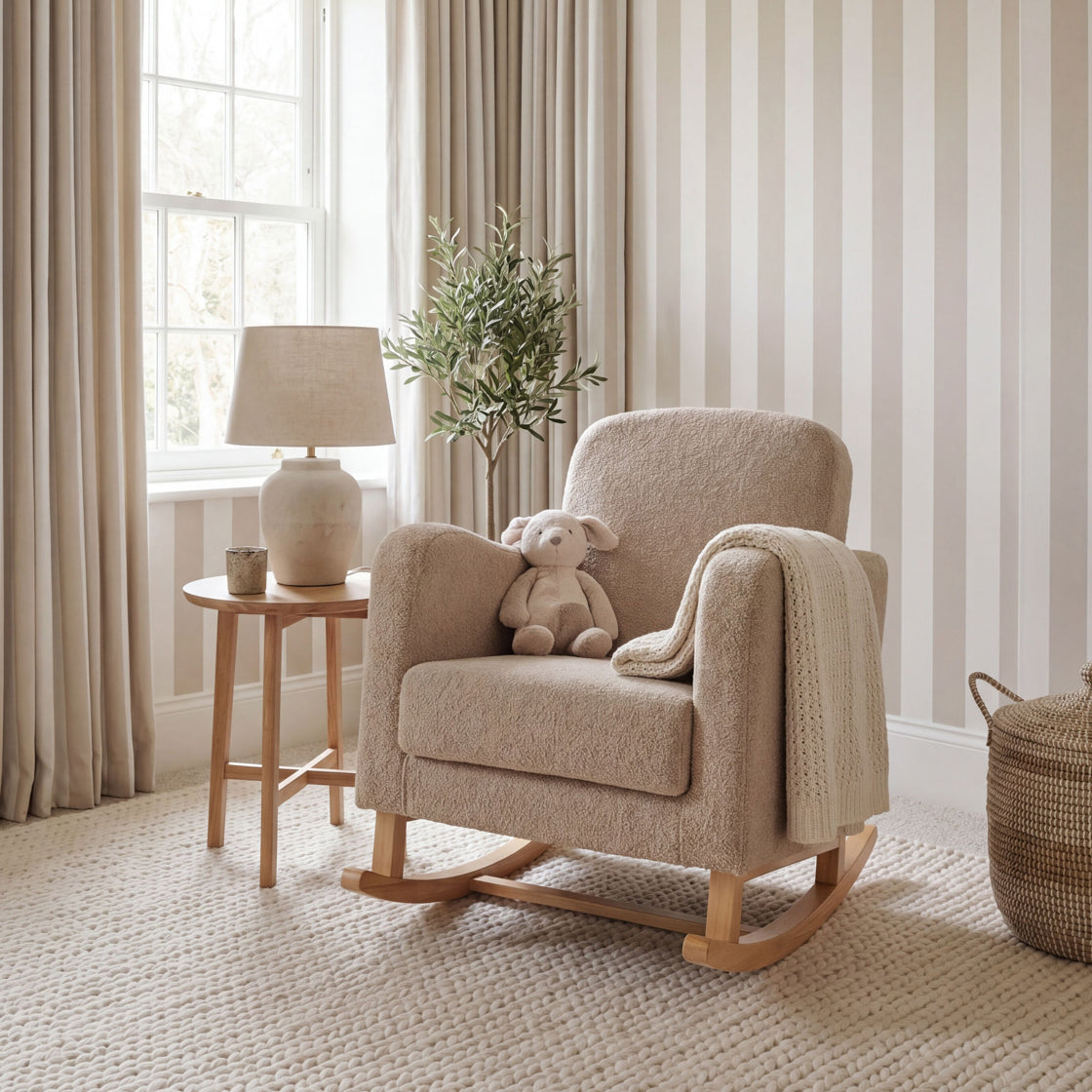OTI Nursery Soother Nursing Chair Biscuit Ted House of Isabella UK