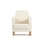OTI Nursery Soother Nursing Chair Off White Boucle House of Isabella UK