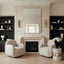 Sachi White Side Table