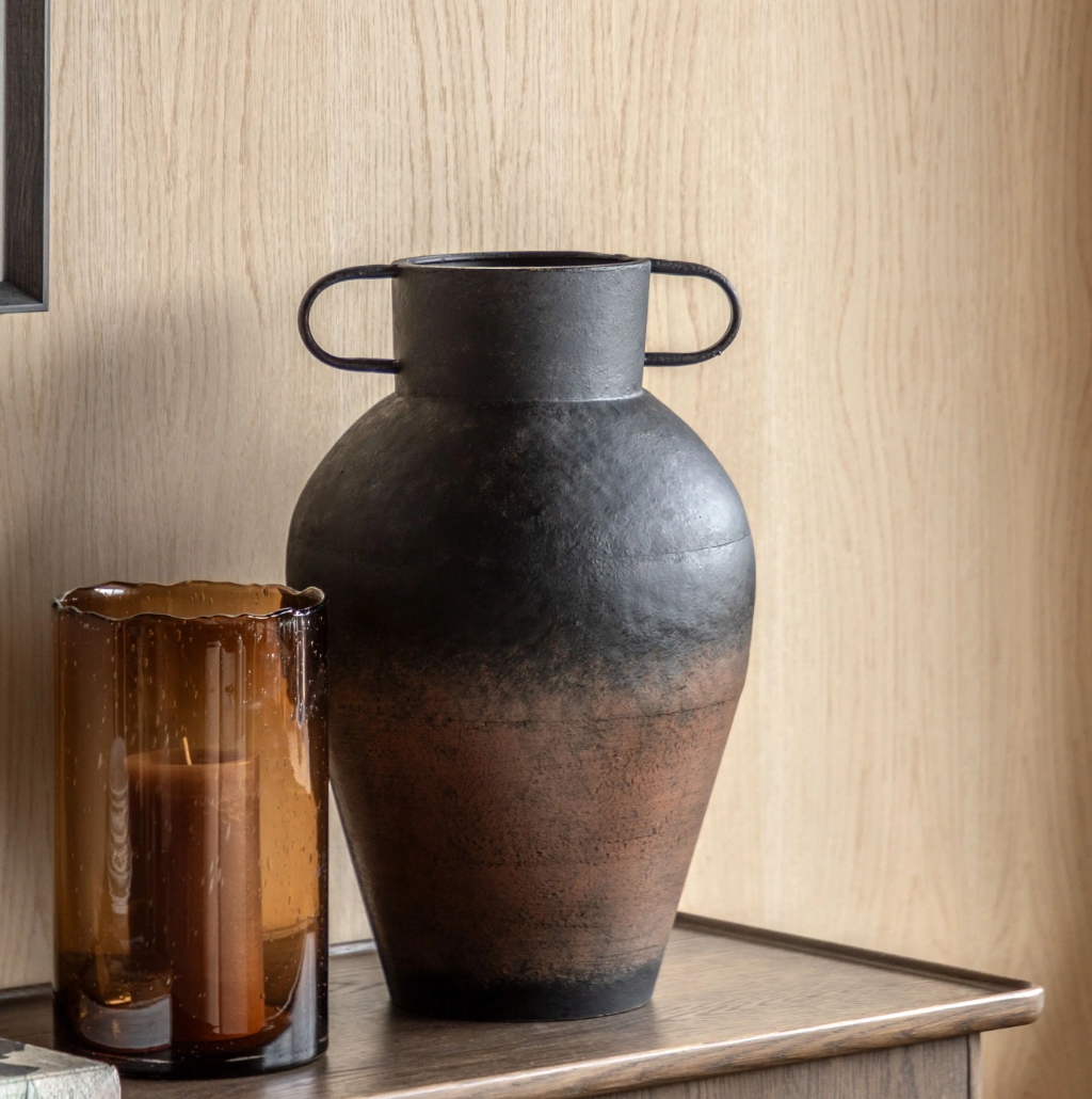 Ted Metal Vase Small