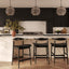 Seine Coal and Black Counter Stool