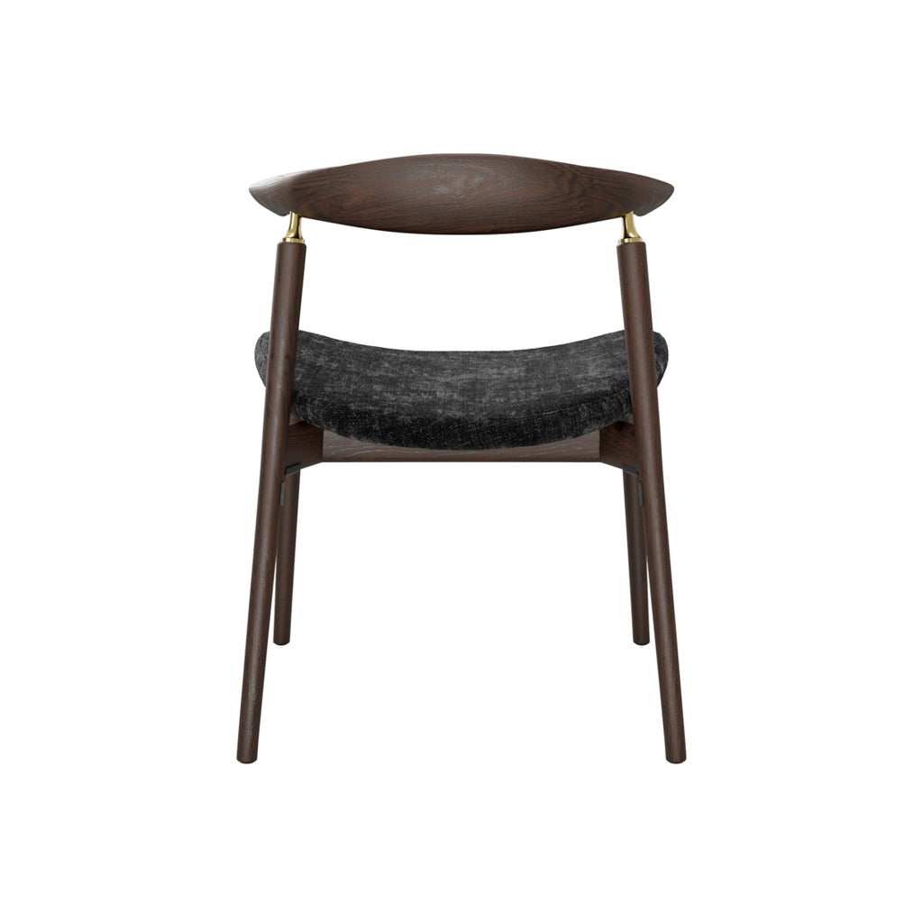Seine Coal and Chocolate Dining Chair