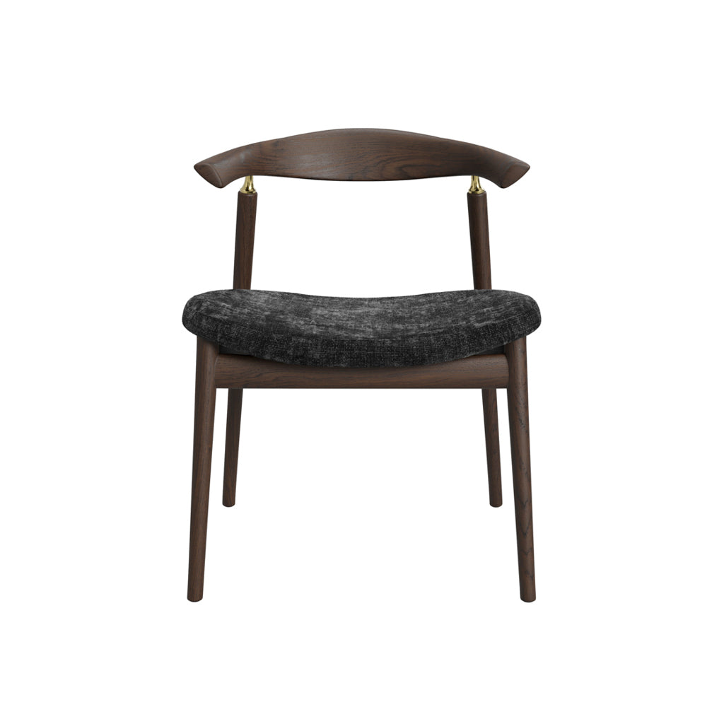 Seine Coal and Chocolate Dining Chair