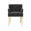 Shay Stone Winged Dining Chair Without Arms