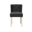 Shay Anthracite Winged Dining Chair Without Arms