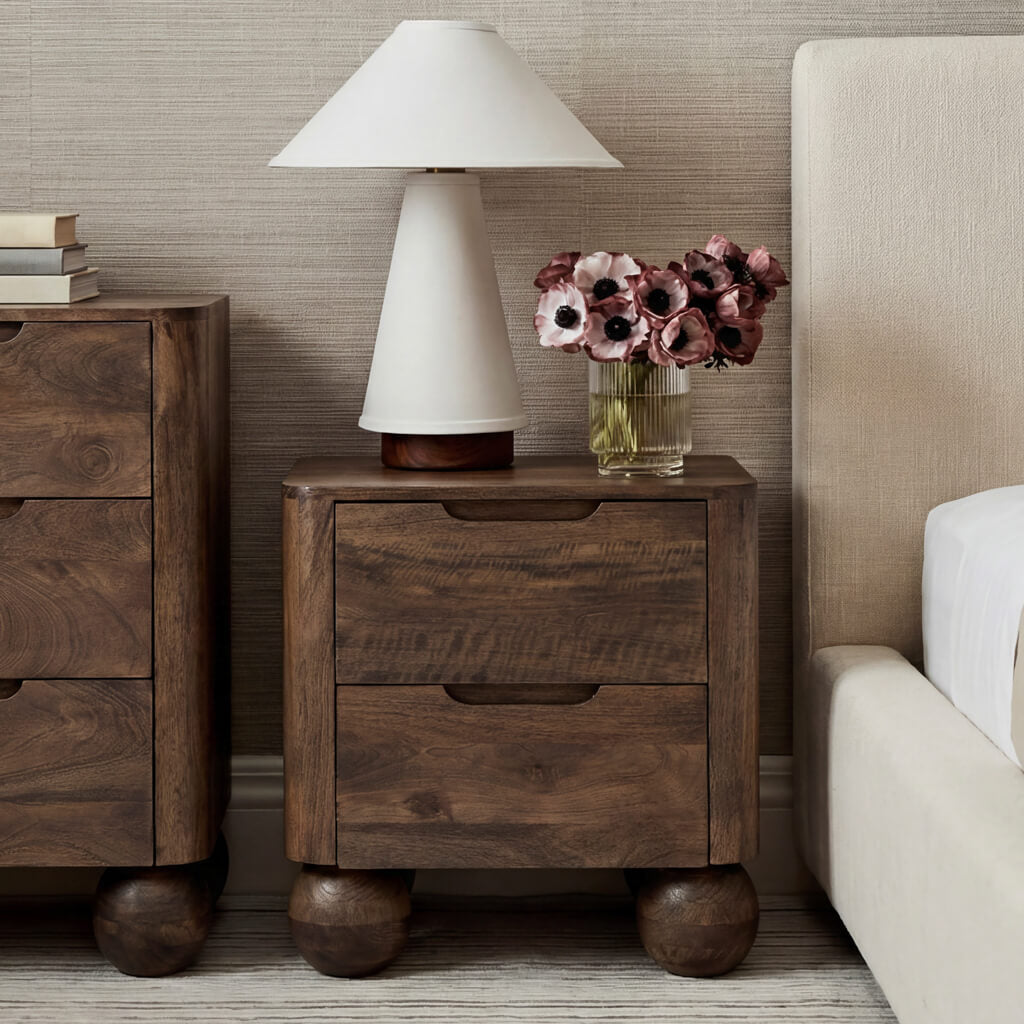 Shibui Light Brown Bedside