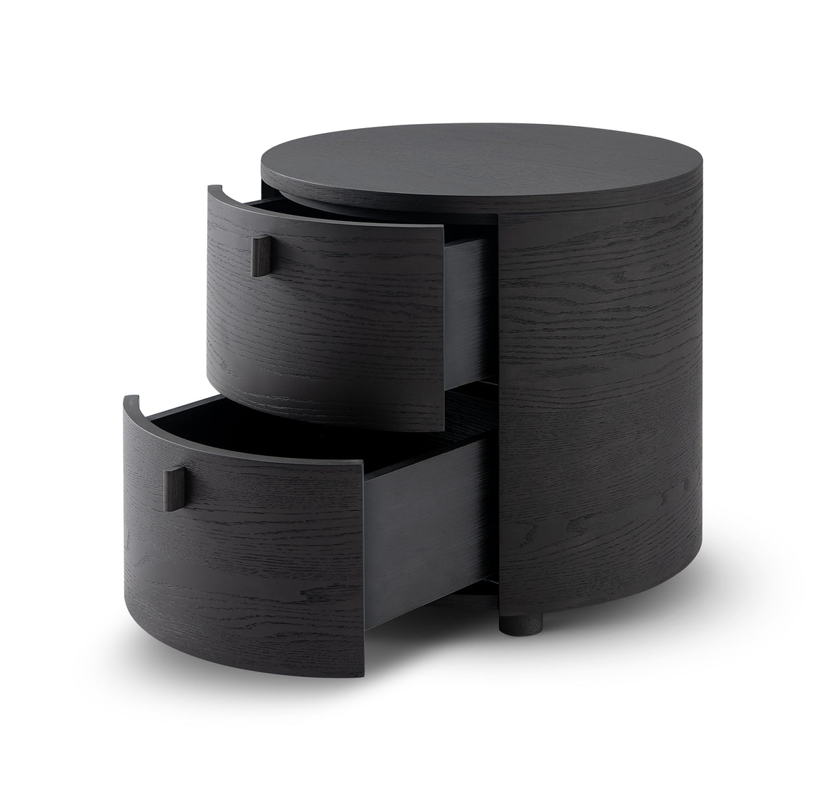 Sims Bedside Table - Smoak Oak