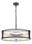 Sloane 8lt Pendant in matt black