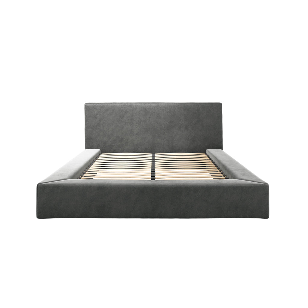 Soho White Clay King Bed