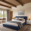Soho Ink Blue King Bed